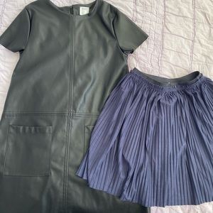 Zara girls dress/ skirt set